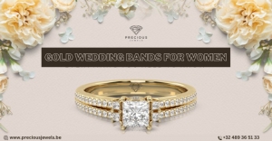 Timeless Elegance for the Modern Bride: Gold Wedding Bands for Women at Precious Jewels